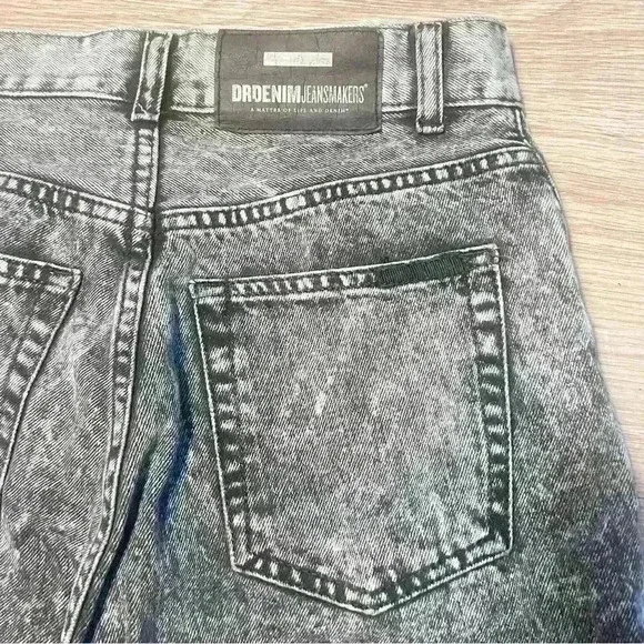 CDRDENIM JEANS MAKERS BLACK ACID WASHED HIGH RISE SKINNY JEANS SIZE  26 - Picture 14 of 16